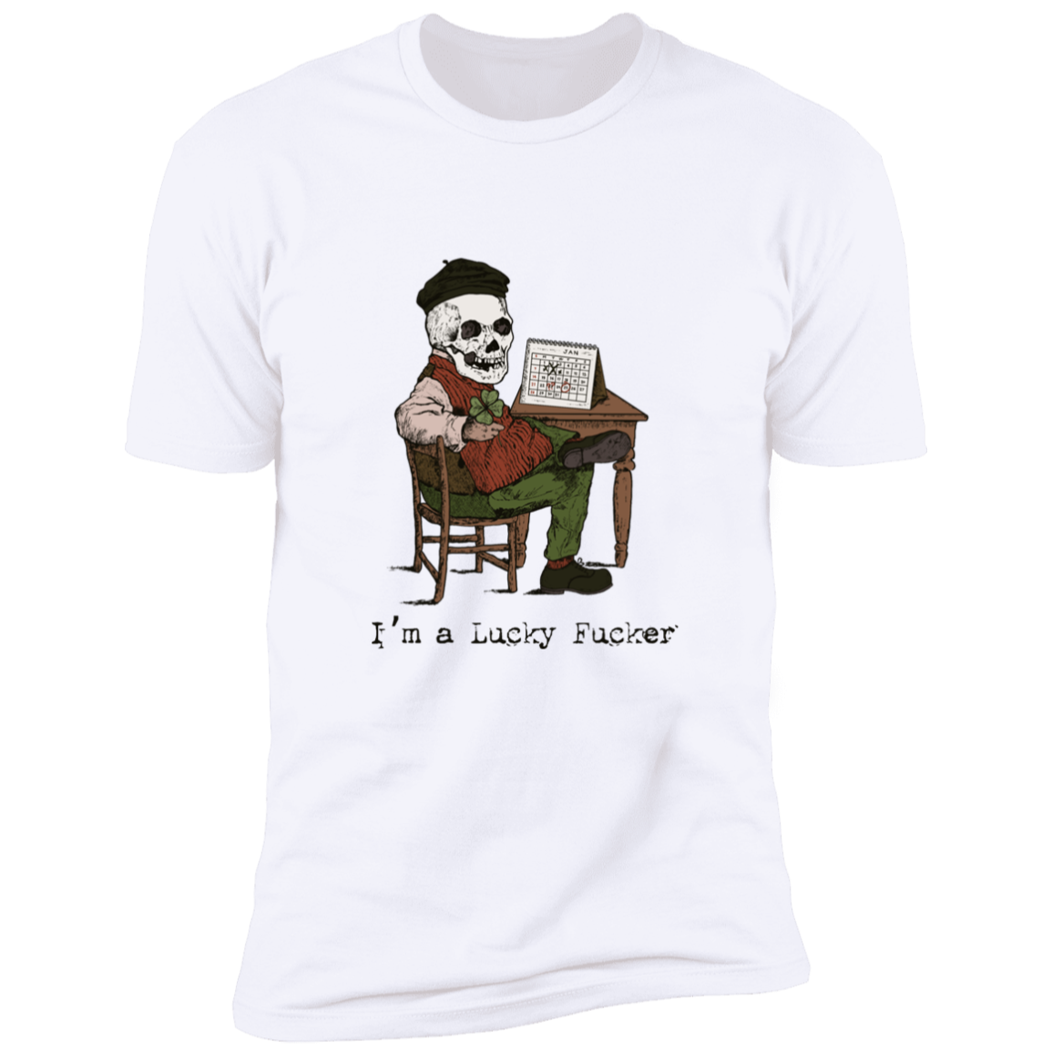 Lucky Fucker Bargain Tee - Choose from 10 colors