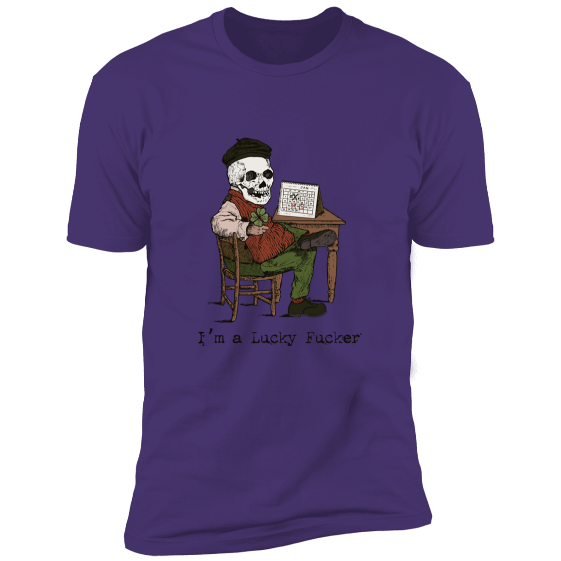Lucky Fucker Bargain Tee - Choose from 10 colors